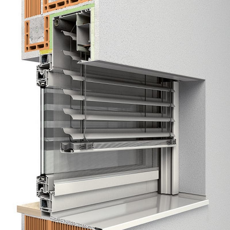 Jaluzele exterioare cu cutie aplicata