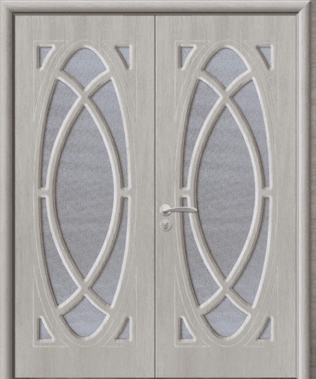 Usa K-099 - Design Oval cu Geam (Dublu)