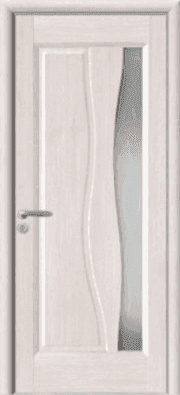 Ușă U-002 - cu Geam Curbat